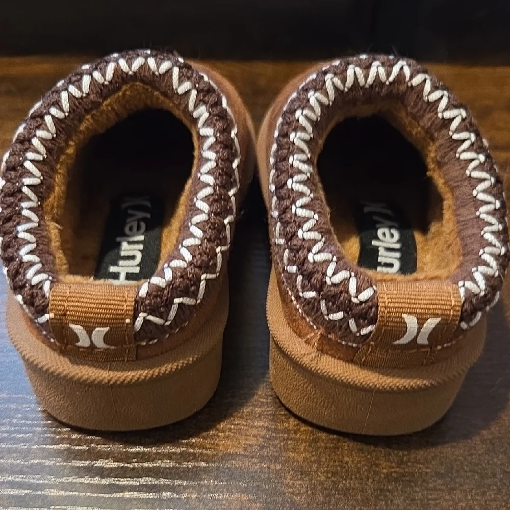 Hurley Little Girl Slippers Size 5 - Picture 2 of 6
